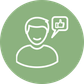 person talking